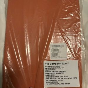 The Company Store King Pumpkin Flat Sheet